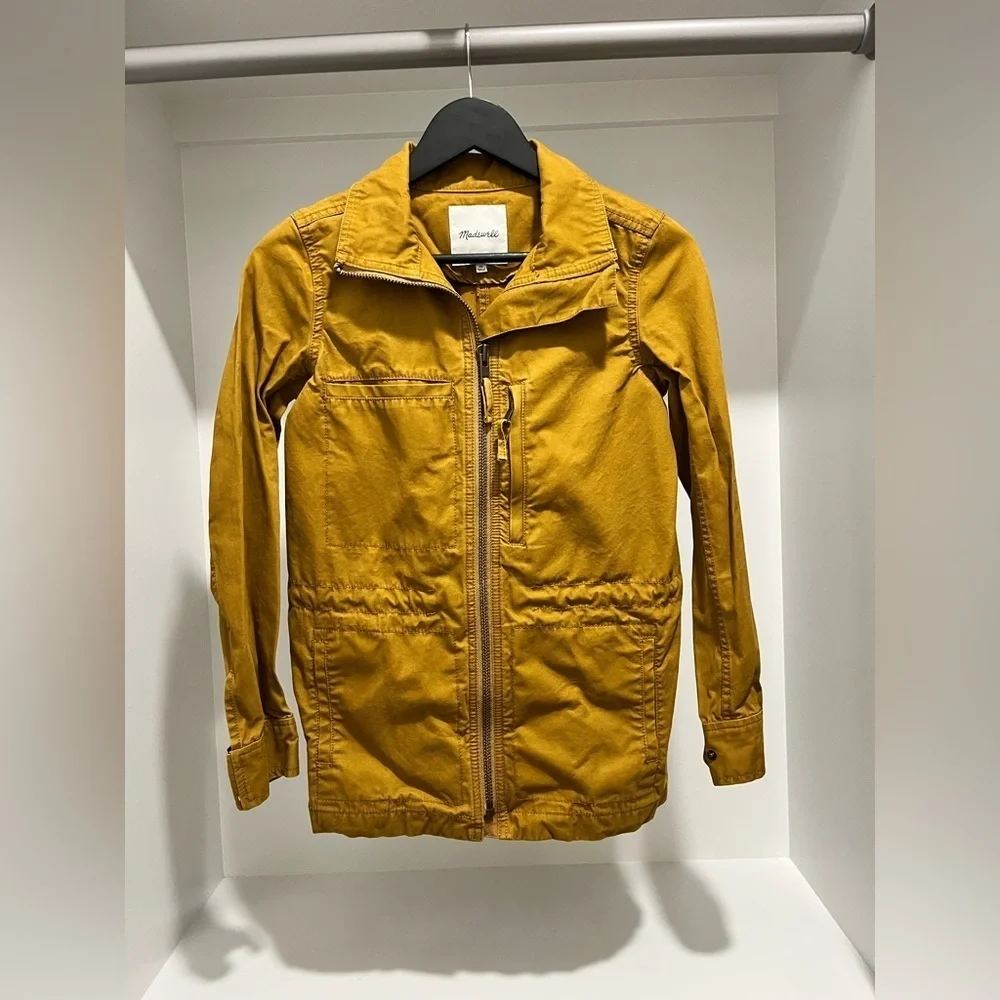 Madewell Fleet Jacket Egyptian Gold X-Small cotton
